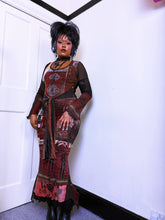 Load image into Gallery viewer, Save The Queen Tribal tie up dress
