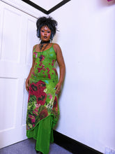 Load image into Gallery viewer, Save the Queen Cherry Apple mesh maxi dress

