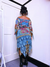 Load image into Gallery viewer, Save The Queen Mesh Mangbetu Congolese inspired dress

