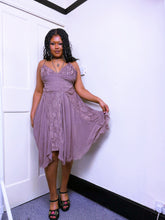 Load image into Gallery viewer, Y2K fairycore Kookai milk chocolate dress
