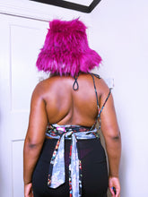 Load image into Gallery viewer, Lipsy 2004 label floral wrap halter top
