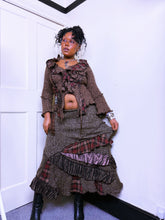Load image into Gallery viewer, Whimsical marl knit ruffled skirt
