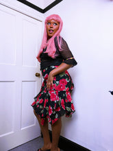 Load image into Gallery viewer, Euro summer ruffled floral midi dress
