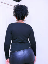 Load image into Gallery viewer, A/W 99 Long sleeve cowl neck top by Karen Millen
