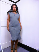 Load image into Gallery viewer, 90s bias cut gingham midi dress
