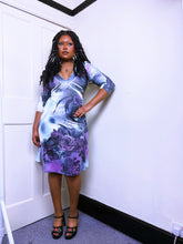 Load image into Gallery viewer, Betsey-coded tattoo rose dress
