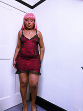 Load image into Gallery viewer, Betsey Johnson Coded NEW LOOK Micromesh dress
