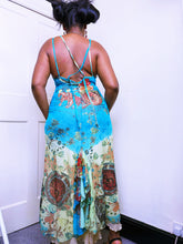 Load image into Gallery viewer, Save the Queen Sicilian inspired mesh maxi dress ￼

