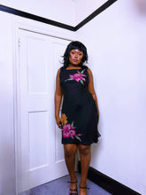 Load image into Gallery viewer, 90s Silk Cowl Neck Back Mini Dress
