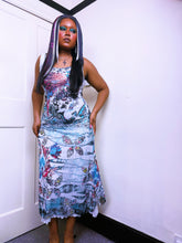 Load image into Gallery viewer, Rainbow Parrot Vest Maxi Dress by Save The Queen

