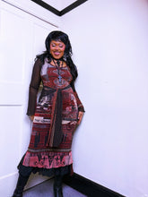 Load image into Gallery viewer, Save The Queen Tribal tie up dress
