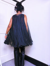 Load image into Gallery viewer, Pleated baby doll sheer dress
