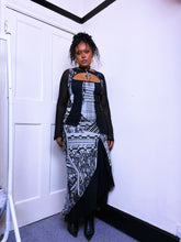 Load image into Gallery viewer, Save The Queen gothic mistress Devore dress
