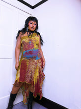 Load image into Gallery viewer, Y2K Save the Queen asymmetrical whimsical dress
