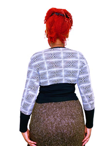 1990s Optical Illusion Jumper by Exyn