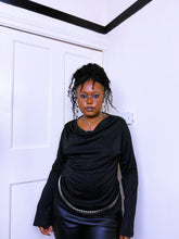 Load image into Gallery viewer, Cowl neck long sleeve top
