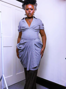 Vintage Karen Millen Stripe dress
