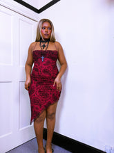 Load image into Gallery viewer, 1996 label Lipsy Micromesh Paisley Devore dress
