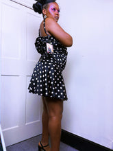 Load image into Gallery viewer, Vintage BNWT Betsey Johnson Polka Dot dress Alt Design ASO Amy Winehouse 2007-2008
