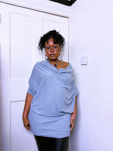 Load image into Gallery viewer, All Saints Spital fields short sleeved cowl neck knit top
