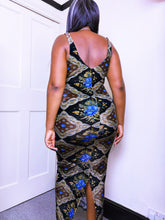 Load image into Gallery viewer, Betsey Johnson 1990s label alt print ASO Sabrina in Sabrina the teenage witch
