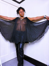 Load image into Gallery viewer, Pleated baby doll sheer dress
