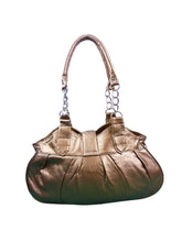 Load image into Gallery viewer, Y2K Deadstock Bronze gold handbag
