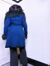 Load image into Gallery viewer, 1990s Betsey Johnson Faux fur coat
