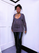 Load image into Gallery viewer, All saints AW08 Spitalfields Chunky Knit jumper dress
