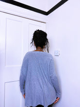 Load image into Gallery viewer, All Saints Grey Wrap Cardigan
