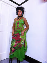 Load image into Gallery viewer, Save the Queen Cherry Apple mesh maxi dress
