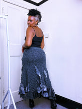 Load image into Gallery viewer, Juju and Christine Marl Knit asymmetrical skirt
