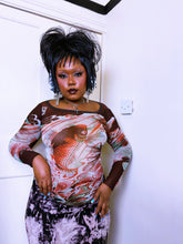 Load image into Gallery viewer, Vintage Jean Paul Gaultier Soleil mesh long sleeve
