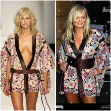 Load image into Gallery viewer, SS03 Ghrani Strok Silk glass beaded Kimono ASO Baby Spice
