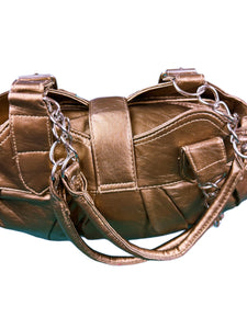 Y2K Deadstock Bronze gold handbag