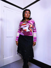 Load image into Gallery viewer, Y2K graphic print Hayes top long sleeve
