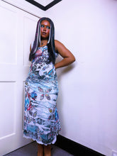 Load image into Gallery viewer, Rainbow Parrot Vest Maxi Dress by Save The Queen
