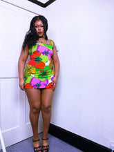 Load image into Gallery viewer, 1997 S/S Betsey Johnson print ASO the runway
