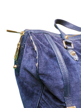 Load image into Gallery viewer, Y2K navy juicy Couture handbag

