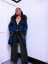 Load image into Gallery viewer, 1990s Betsey Johnson Faux fur coat

