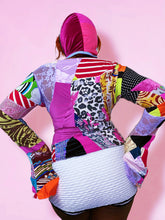 Load image into Gallery viewer, Remixed Patchwork Top #4
