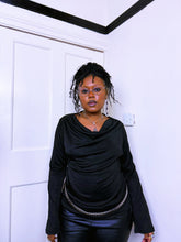Load image into Gallery viewer, Cowl neck long sleeve top
