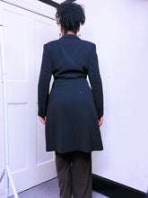 Load image into Gallery viewer, Vintage Long Blazer over coat
