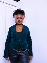Load image into Gallery viewer, Y2K forest green Blazer by warehouse
