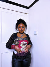 Load image into Gallery viewer, Save The Queen Devore Majestic top
