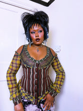Load image into Gallery viewer, Save The Queen Vivienne coded subversive blouse
