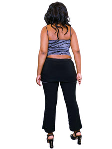 Y2K Japanese Skirt and Trousers with silver lace trim
