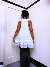 Load image into Gallery viewer, Y2K Ruffled Fairy cream dress
