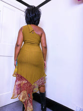 Load image into Gallery viewer, Y2K Save the Queen asymmetrical whimsical dress
