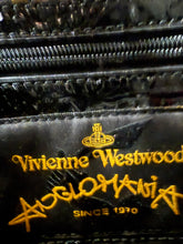 Load image into Gallery viewer, Black Vivienne Westwood snakeskin handbag
